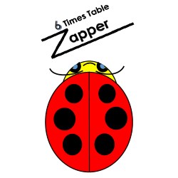 Times Table Zapper 6X